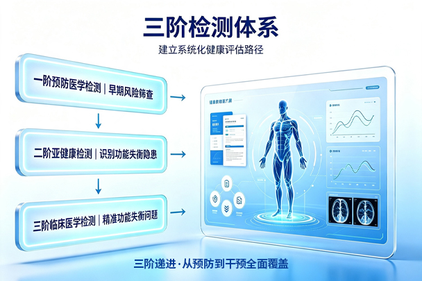 三阶检测体系示意图
